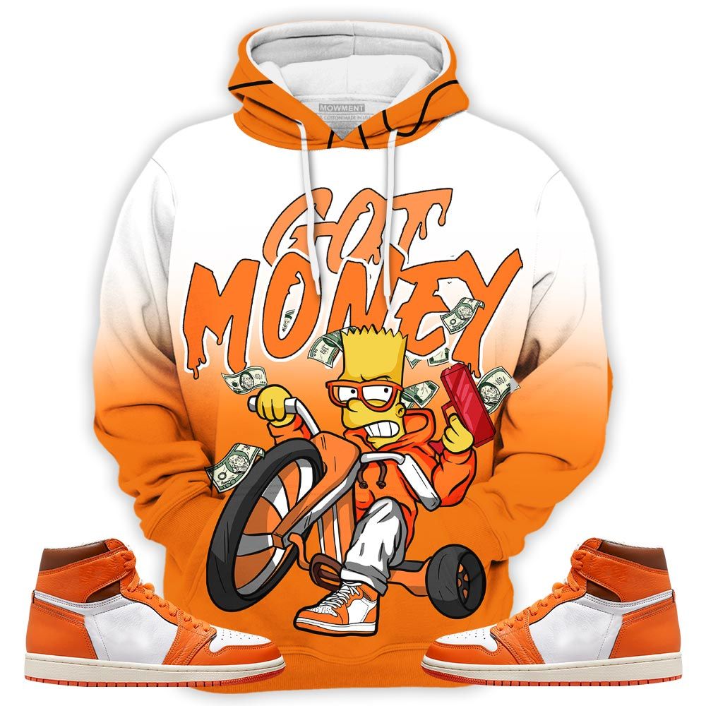 Drippin Bart Got Money Sneaker Shirt Match High Og Starfish 1S, Jordan 1 Retro High Og Starfish Hoodie Sweatshirt Tee All Over Print MKO Shirt Drippin Bart Got Money Sneaker Shirt Match High Og Starfish 1S, Jordan 1 Retro High Og Starfish Hoodie Sweatshirt Tee All Over Print MKO Shirt