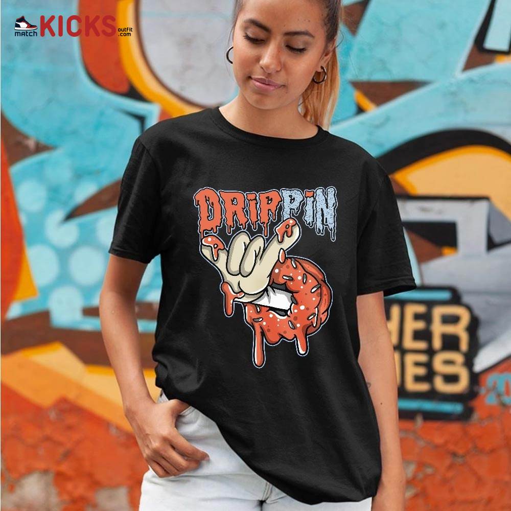 Drippin Donuts Sneaker Shirt Match Crimson Bliss 5s, Jordan 5 DJ Khaled Crimson Bliss MKO T-Shirt Drippin Donuts Sneaker Shirt Match Crimson Bliss 5s, Jordan 5 DJ Khaled Crimson Bliss MKO T-Shirt