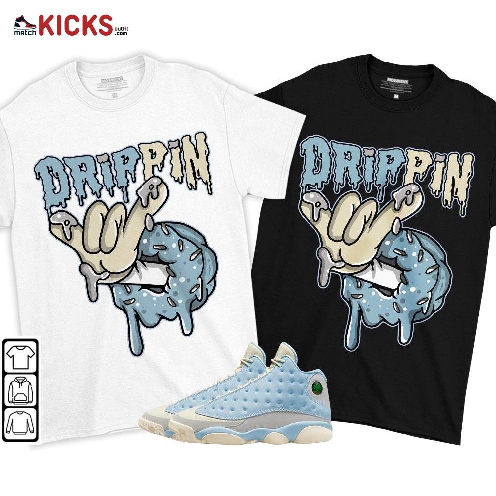 Drippin Donuts Sneaker Shirt Match SoleFly 13s, Jordan 13 Retro SoleFly MKO T-Shirt Drippin Donuts Sneaker Shirt Match SoleFly 13s, Jordan 13 Retro SoleFly MKO T-Shirt