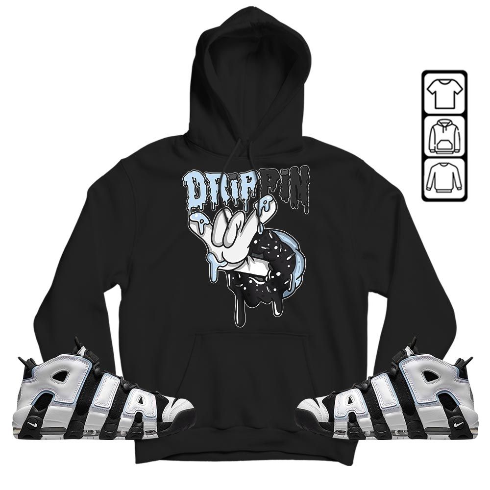 Drippin Donuts Sneaker Shirt Match Uptempo Cobalt Bliss, Air More Uptempo Cobalt Bliss MKO T-Shirt Drippin Donuts Sneaker Shirt Match Uptempo Cobalt Bliss, Air More Uptempo Cobalt Bliss MKO T-Shirt