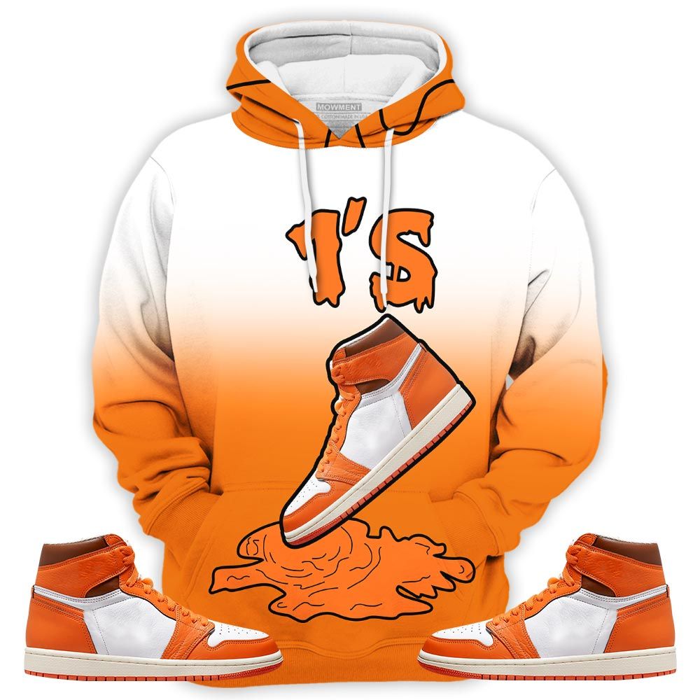 Drippin Shoes Dripping Sneaker Shirt Match Retro Starfish 1S, Jordan 1 Retro High Og Starfish Hoodie Sweatshirt Tee All Over Print MKO Shirt Drippin Shoes Dripping Sneaker Shirt Match Retro Starfish 1S, Jordan 1 Retro High Og Starfish Hoodie Sweatshirt Tee All Over Print MKO Shirt
