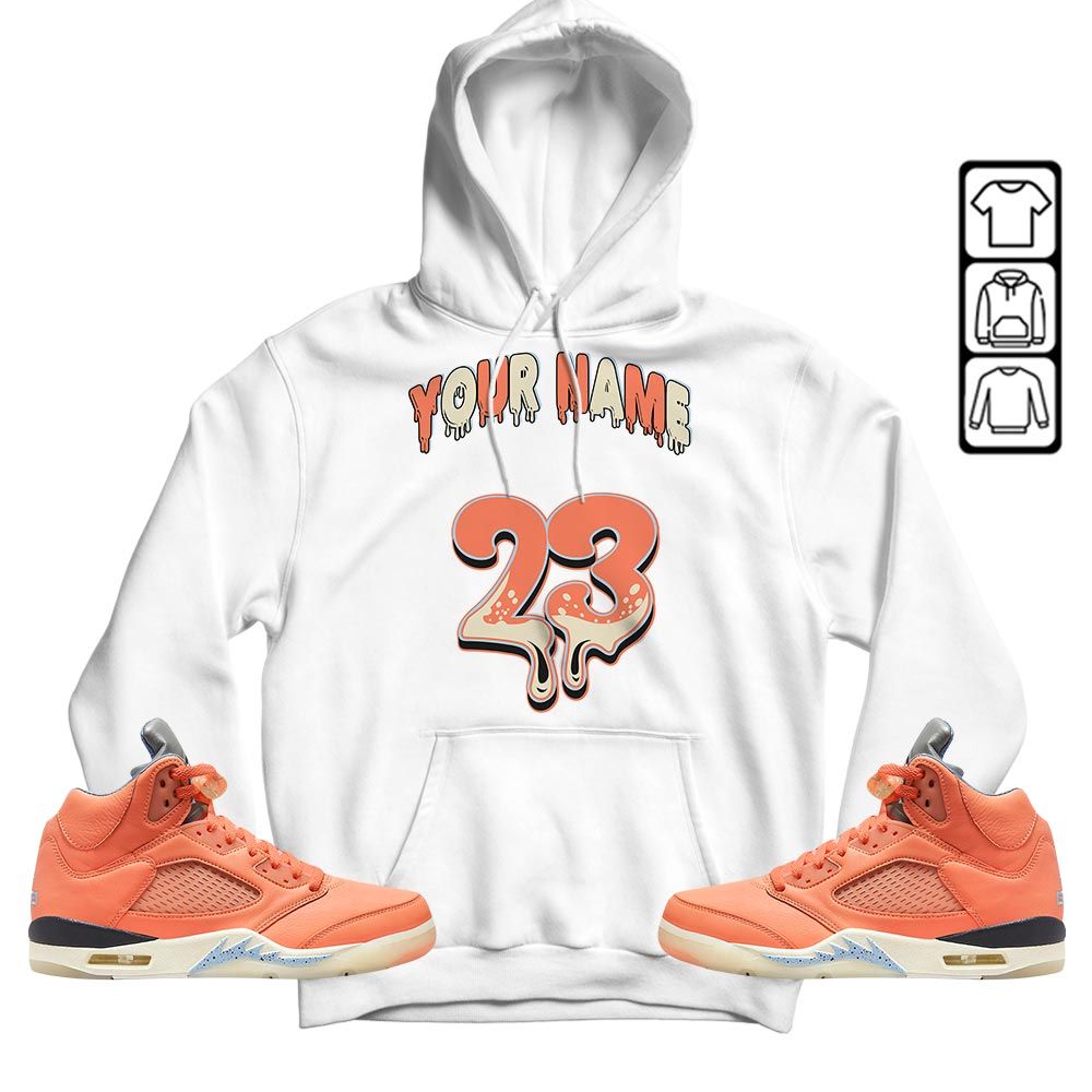 Dripping 23 Custom Sneaker Shirt Match Crimson Bliss 5s, Jordan 5 DJ Khaled Crimson Bliss MKO T-Shirt
