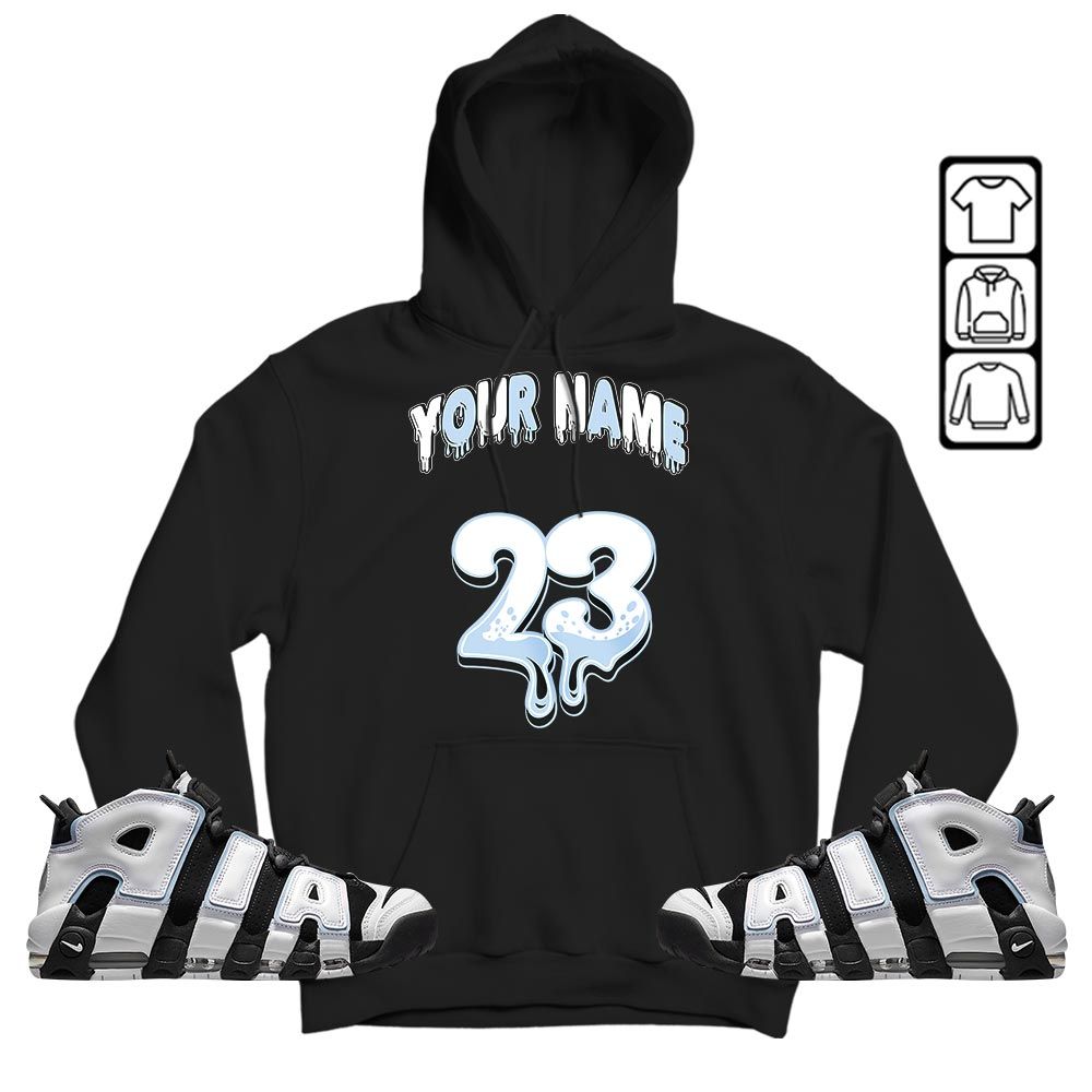 Dripping 23 Custom Sneaker Shirt Match Uptempo Cobalt Bliss, Air More Uptempo Cobalt Bliss MKO T-Shirt Dripping 23 Custom Sneaker Shirt Match Uptempo Cobalt Bliss, Air More Uptempo Cobalt Bliss MKO T-Shirt