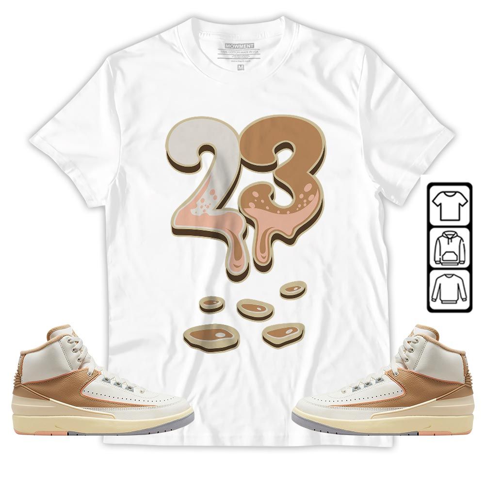 Dripping 23 Sneaker Shirt Match Retro Craft 2s, Jordan 2 Craft MKO T-Shirt Dripping 23 Sneaker Shirt Match Retro Craft 2s, Jordan 2 Craft MKO T-Shirt