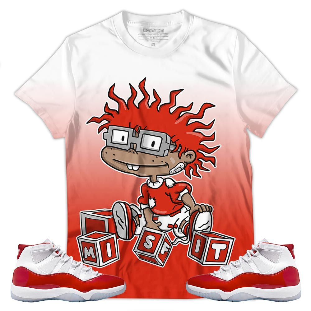 Dripping Cartoon 90S Misfit Sneaker Shirt Match Cherry 11S, Jordan 11 Retro Cherry Hoodie Sweatshirt Tee All Over Print MKO Shirt Dripping Cartoon 90S Misfit Sneaker Shirt Match Cherry 11S, Jordan 11 Retro Cherry Hoodie Sweatshirt Tee All Over Print MKO Shirt