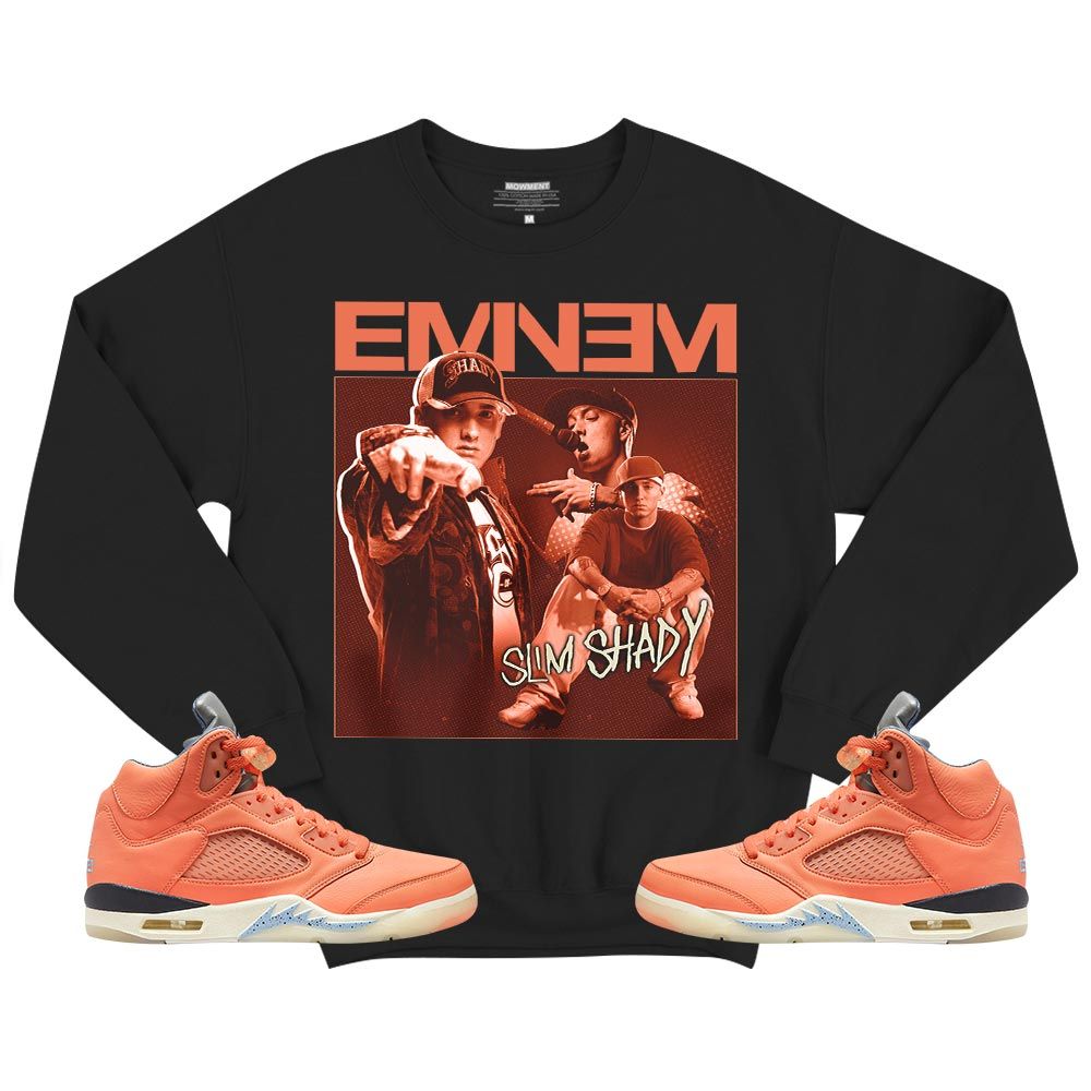 Eminem Sneaker Shirt Match Crimson Bliss 5s, Jordan 5 DJ Khaled Crimson Bliss MKO T-Shirt Eminem Sneaker Shirt Match Crimson Bliss 5s, Jordan 5 DJ Khaled Crimson Bliss MKO T-Shirt