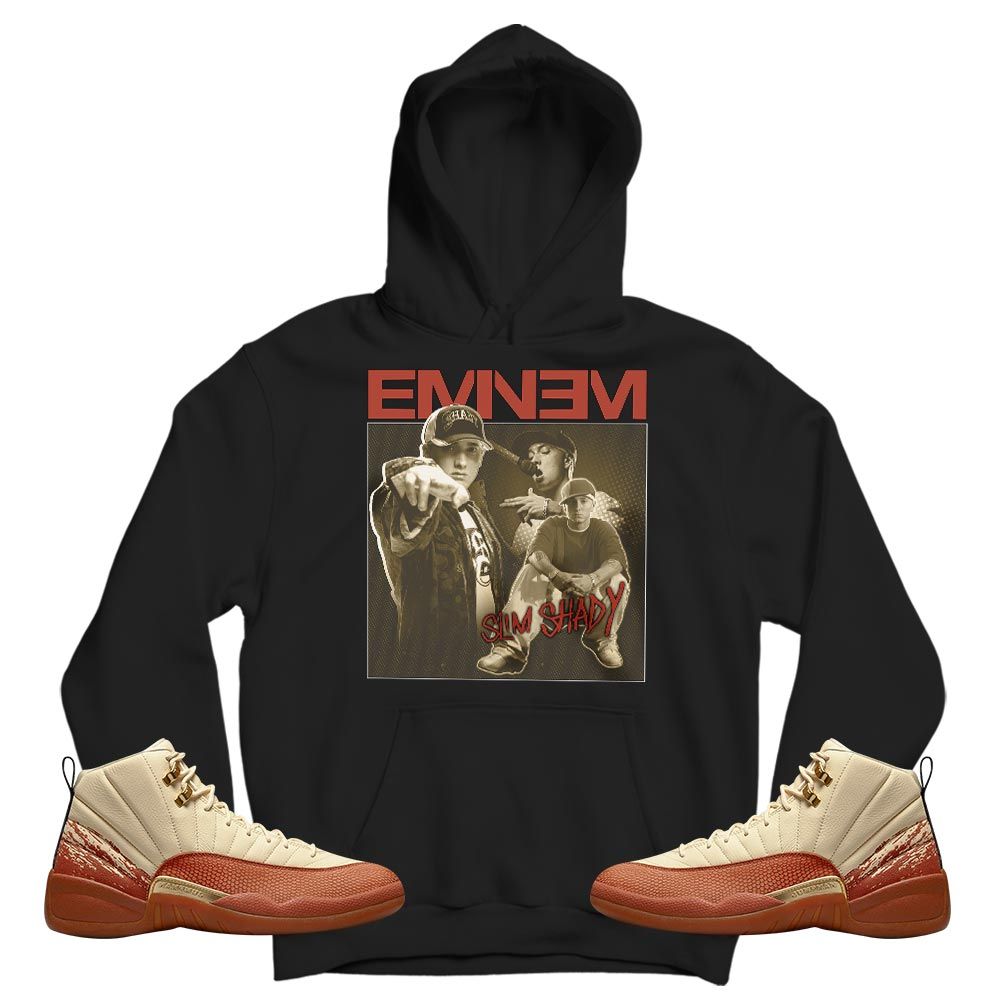 Eminem Sneaker Shirt Match Eastside Golf 12s, Jordan 12 Retro Eastside Golf MKO T-Shirt