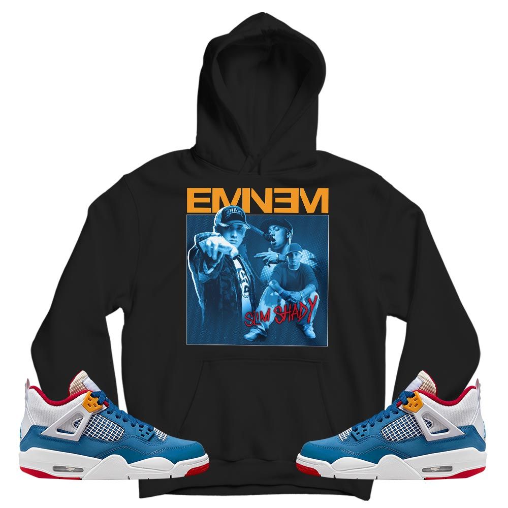 Eminem Sneaker Shirt Match Messy Room 4s, Jordan 4 GS Messy Room MKO T-Shirt