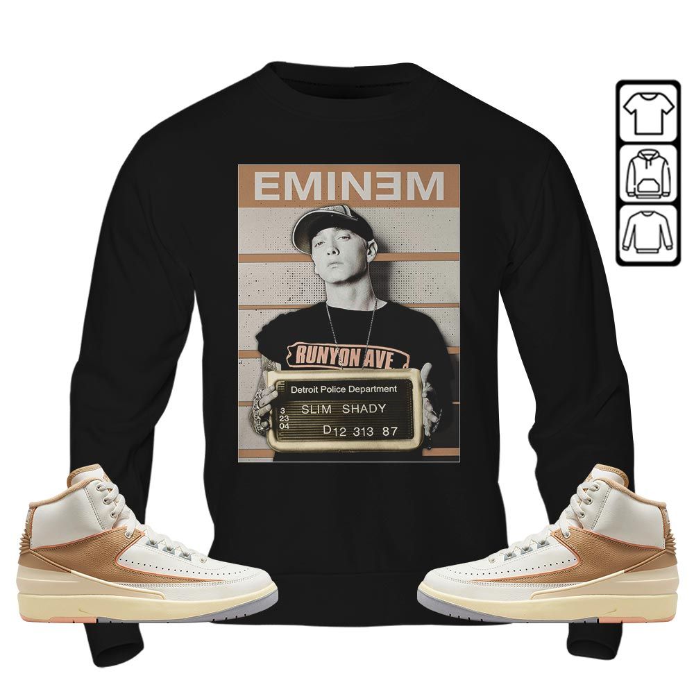 Eminem Sneaker Shirt Match Retro Craft 2s, Jordan 2 Craft MKO T-Shirt Eminem Sneaker Shirt Match Retro Craft 2s, Jordan 2 Craft MKO T-Shirt