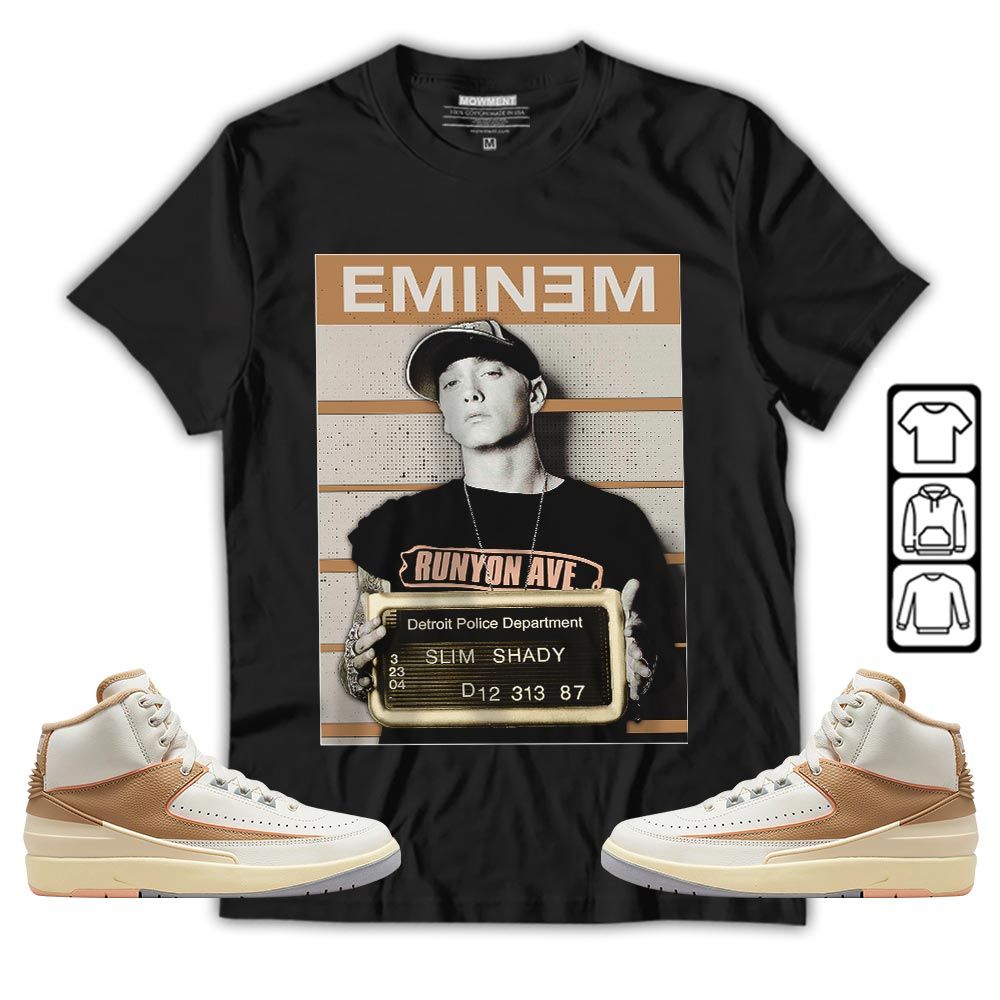 Eminem Sneaker Shirt Match Retro Craft 2s, Jordan 2 Craft MKO T-Shirt Eminem Sneaker Shirt Match Retro Craft 2s, Jordan 2 Craft MKO T-Shirt