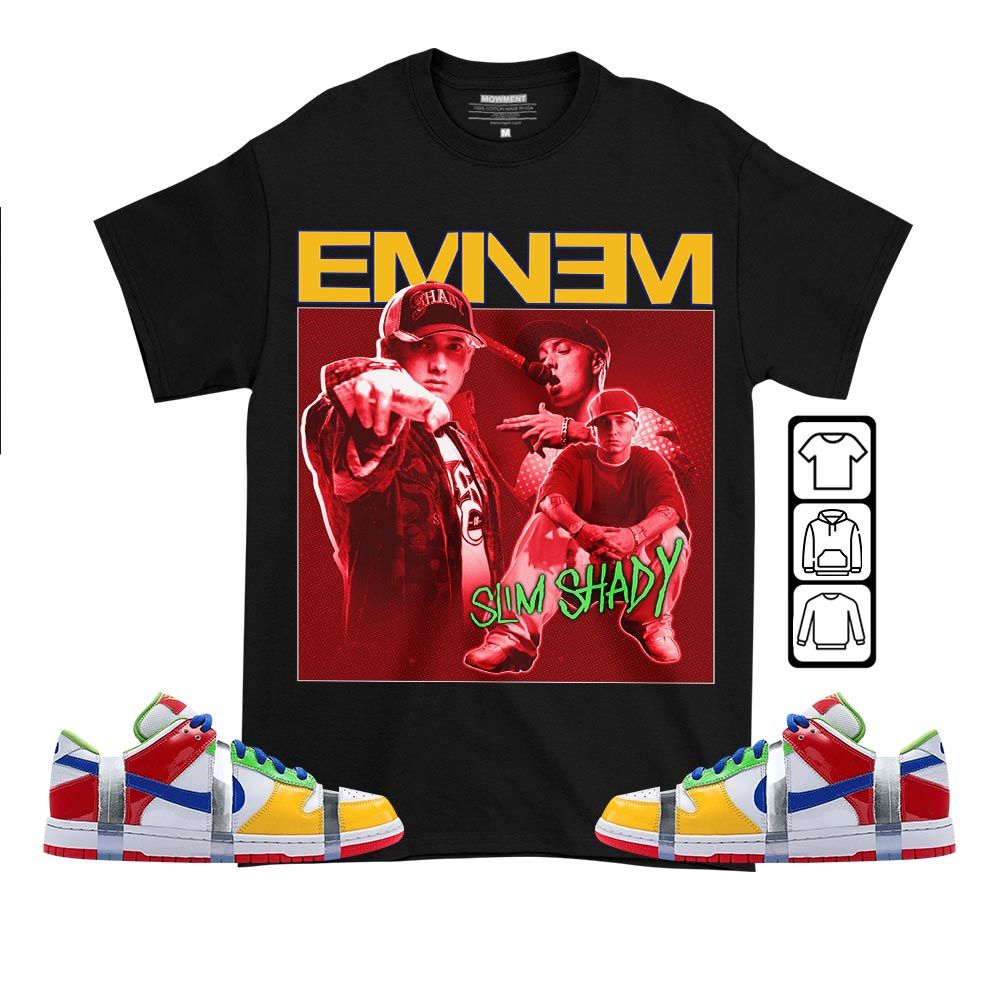 Eminem Sneaker Shirt Match SB Dunk Low eBay, SB Dunk Low Sandy MKO T-Shirt