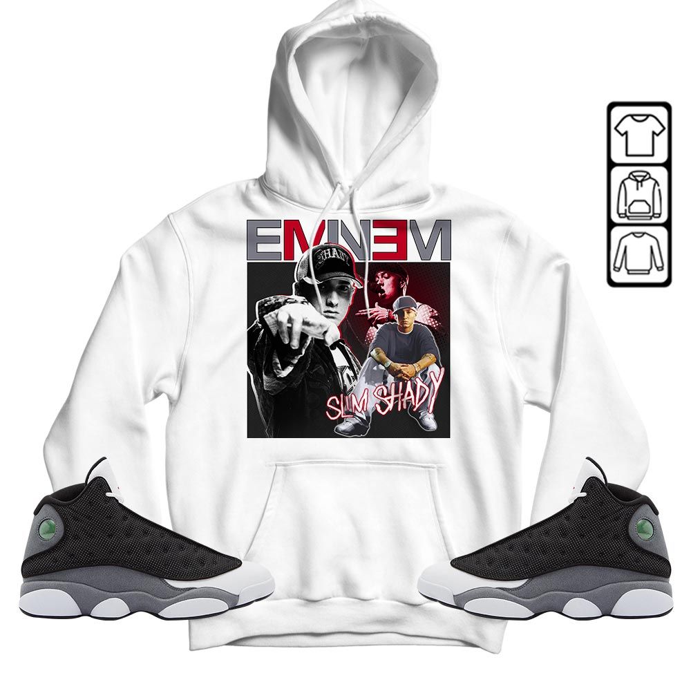 Eminem2 Sneaker Shirt Match Black Flint 13s, Jordan Retro 13 Black Flint MKO Hoodie Eminem2 Sneaker Shirt Match Black Flint 13s, Jordan Retro 13 Black Flint MKO Hoodie
