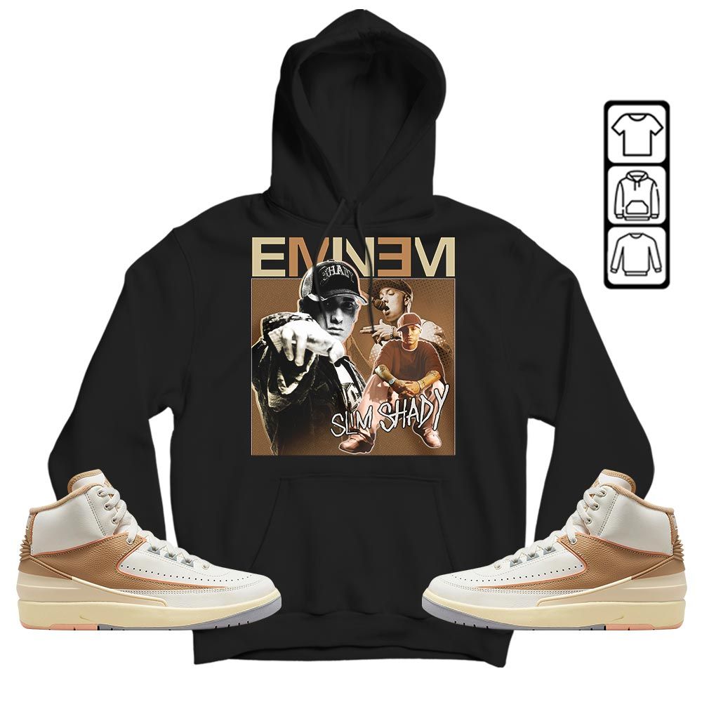 Eminem2 Sneaker Shirt Match Retro Craft 2s, Jordan 2 Craft MKO T-Shirt Eminem2 Sneaker Shirt Match Retro Craft 2s, Jordan 2 Craft MKO T-Shirt