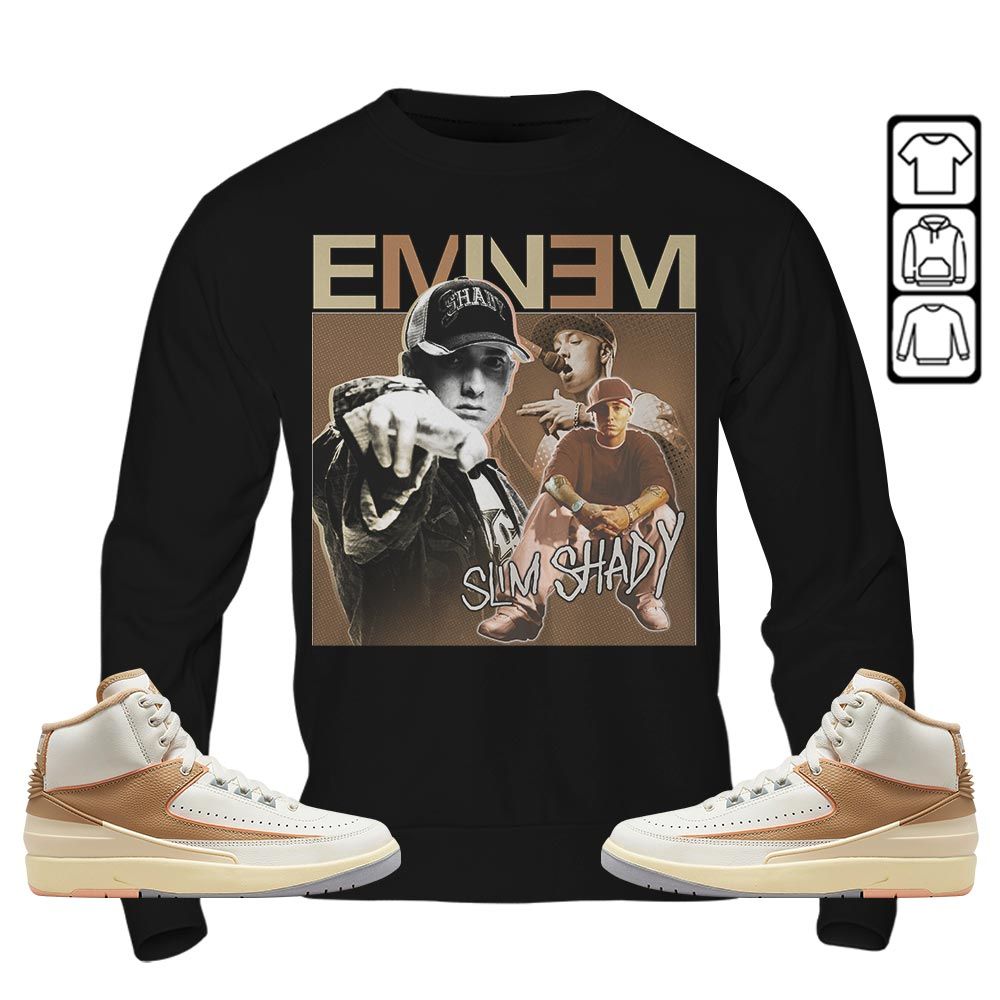 Eminem2 Sneaker Shirt Match Retro Craft 2s, Jordan 2 Craft MKO T-Shirt Eminem2 Sneaker Shirt Match Retro Craft 2s, Jordan 2 Craft MKO T-Shirt