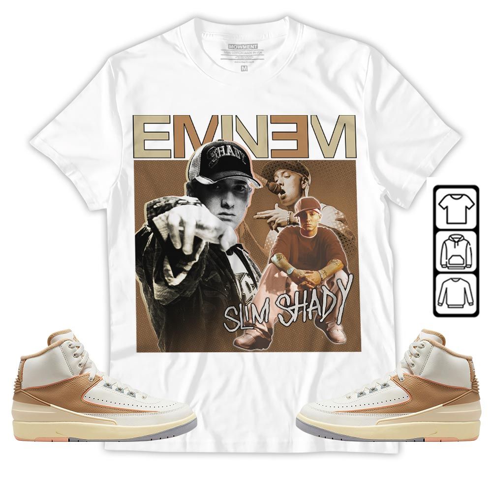 Eminem2 Sneaker Shirt Match Retro Craft 2s, Jordan 2 Craft MKO T-Shirt Eminem2 Sneaker Shirt Match Retro Craft 2s, Jordan 2 Craft MKO T-Shirt