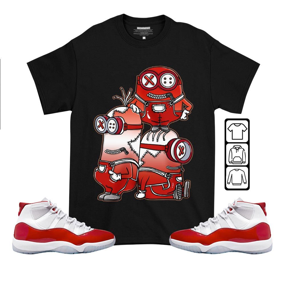 Evil Banana We Love Bananas Sneaker Shirt Match Cherry 11s, Jordan 11 Retro Cherry MKO T-Shirt
