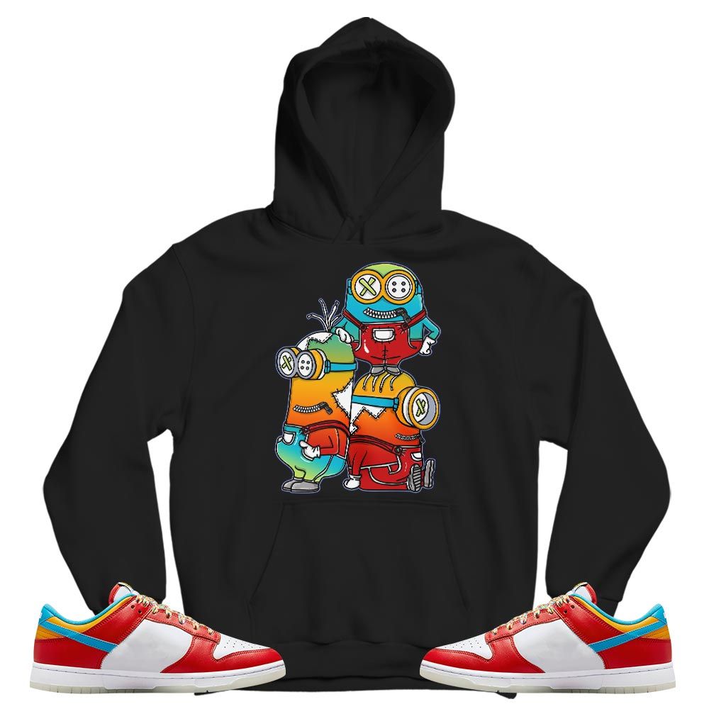 Evil Banana We Love Bananas Sneaker Shirt Match Fruity Pebbles Shoes, Dunk Low Fruity Pebbles MKO T-Shirt