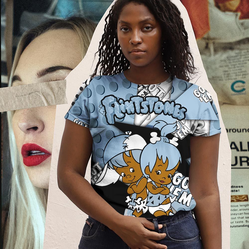 Flintstones Cute Got Em Sneaker Shirt Match 1 Low Gets Icy, Jordan 1 Low Ice Blue Hoodie Sweatshirt Tee All Over Print MKO Shirt Flintstones Cute Got Em Sneaker Shirt Match 1 Low Gets Icy, Jordan 1 Low Ice Blue Hoodie Sweatshirt Tee All Over Print MKO Shirt