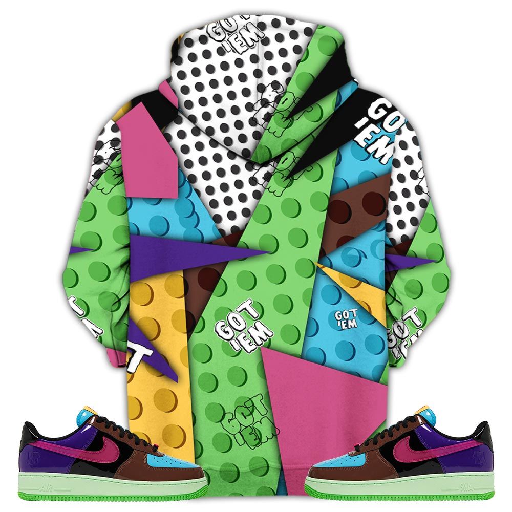 Flintstones Cute Got Em Sneaker Shirt Match Af 1 Low Sp Pink Prime, Air Force 1 Undefeated Pink Prime Hoodie Sweatshirt Tee All Over Print MKO Shirt