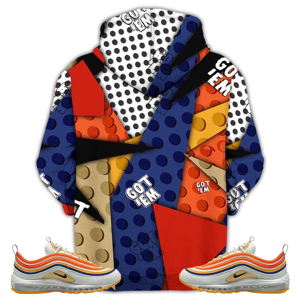 Flintstones Cute Got Em Sneaker Shirt Match Max 97 Frank Rudy, Air Max 97 Se Air Pressure Hoodie Sweatshirt Tee All Over Print MKO Shirt