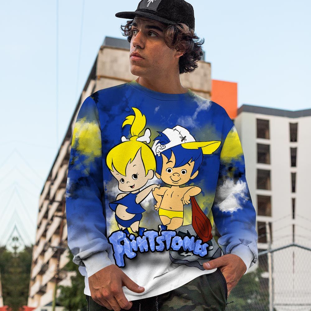 Flintstones Tiedye Sneaker Shirt Match 2023 Blue Laney 14S, Jordan 14 Laney Hoodie Sweatshirt Tee All Over Print MKO Shirt Flintstones Tiedye Sneaker Shirt Match 2023 Blue Laney 14S, Jordan 14 Laney Hoodie Sweatshirt Tee All Over Print MKO Shirt
