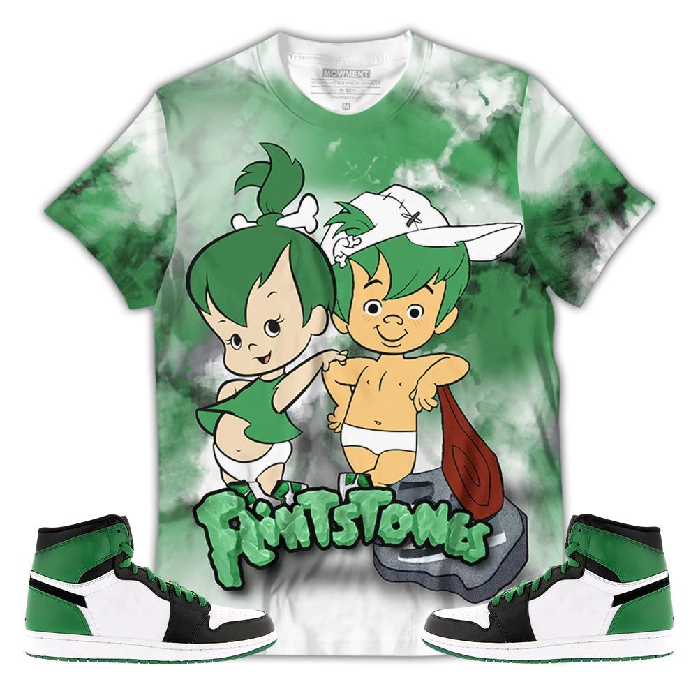 Flintstones Tiedye Sneaker Shirt Match Lucky Green 1S, Jordan 1 Lucky Green Hoodie Sweatshirt Tee All Over Print MKO Shirt Flintstones Tiedye Sneaker Shirt Match Lucky Green 1S, Jordan 1 Lucky Green Hoodie Sweatshirt Tee All Over Print MKO Shirt