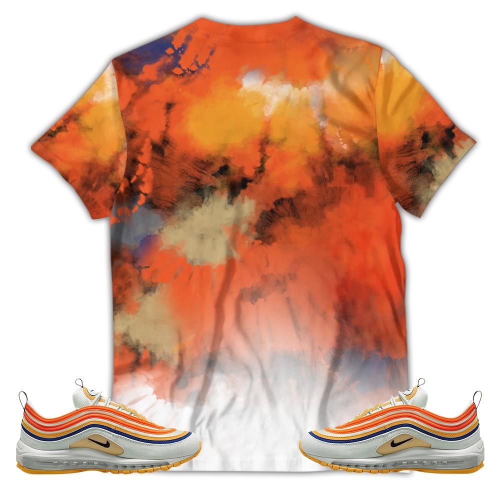 Flintstones Tiedye Sneaker Shirt Match Max 97 Frank Rudy, Air Max 97 Se Air Pressure Hoodie Sweatshirt Tee All Over Print MKO Shirt