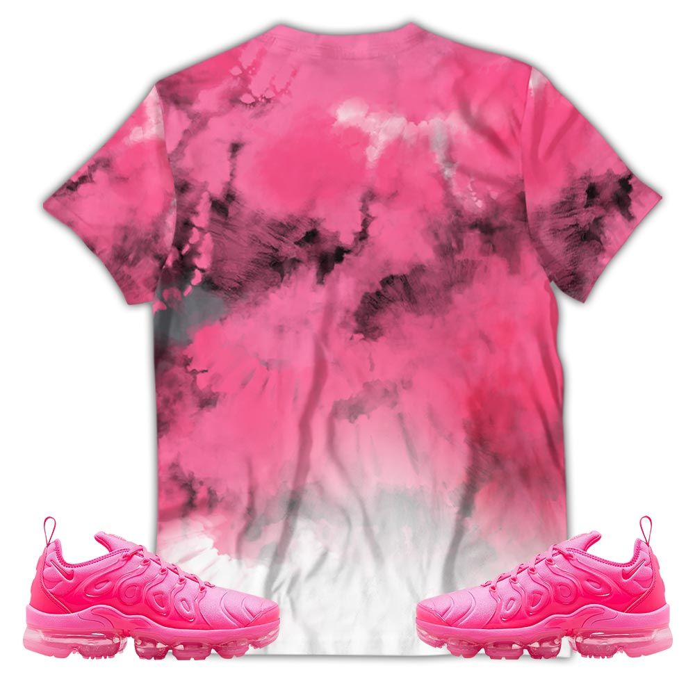 Flintstones Tiedye Sneaker Shirt Match Plus Triple Pink, Air Vapormax Plus Triple Pink Hoodie Sweatshirt Tee All Over Print MKO Shirt