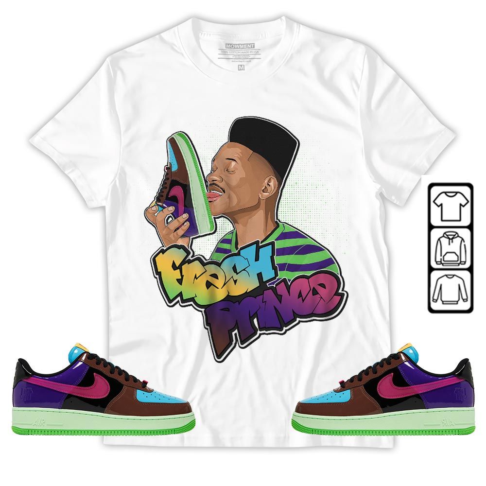 FP Lick Jordan Sneaker Shirt Match AF 1 Low SP Pink Prime, Air Force 1 Undefeated Pink Prime MKO T-Shirt