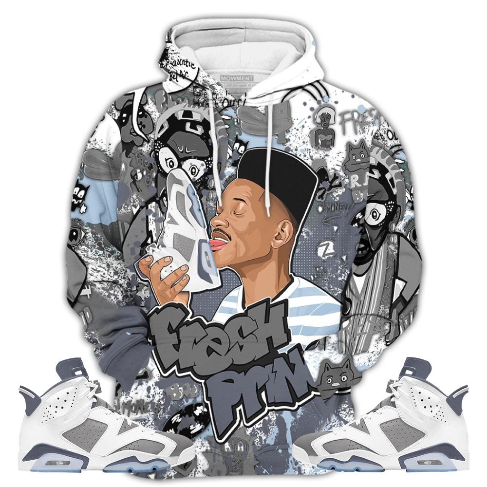 Fp Lick Jordan Sneaker Shirt Match Retro Cool Grey 6S, Jordan 6 Cool Grey Hoodie Sweatshirt Tee All Over Print MKO Shirt