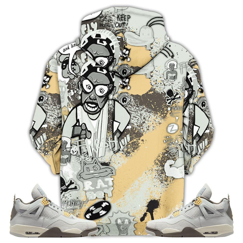 Fp Lick Jordan Sneaker Shirt Match Retro Craft 4S, Jordan 4 Craft Photon Dust Hoodie Sweatshirt Tee All Over Print MKO Shirt