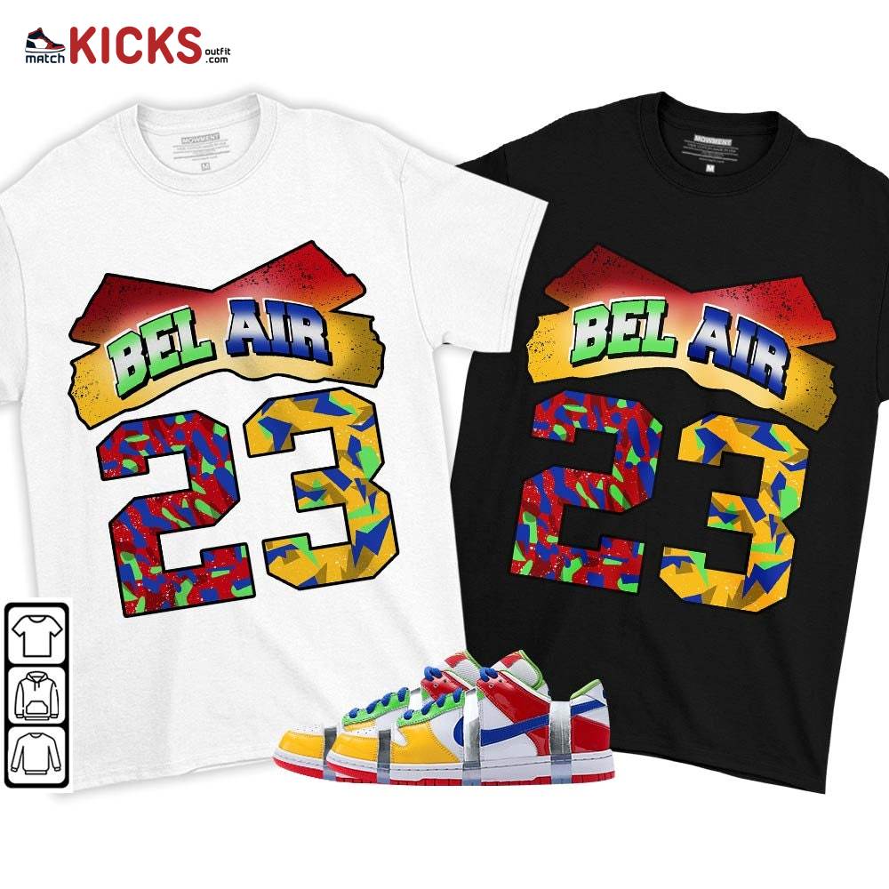 Fresh Bel Air Number 23 Sneaker Shirt Match SB Dunk Low eBay, SB Dunk Low Sandy MKO T-Shirt