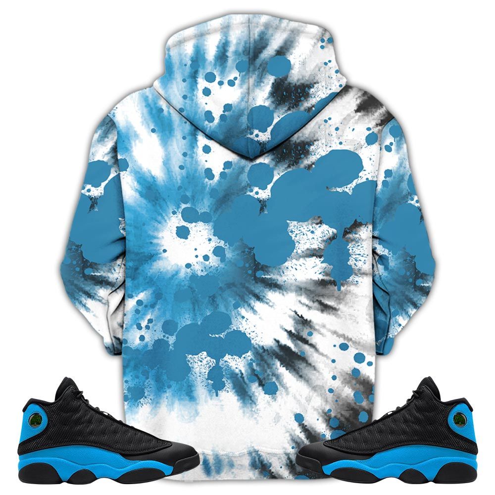 Friday Cartoon 90S Sneaker Shirt Match Black University Blue 13S, Jordan 13 Black University Blue 2022 Hoodie Sweatshirt Tee All Over Print MKO Shirt