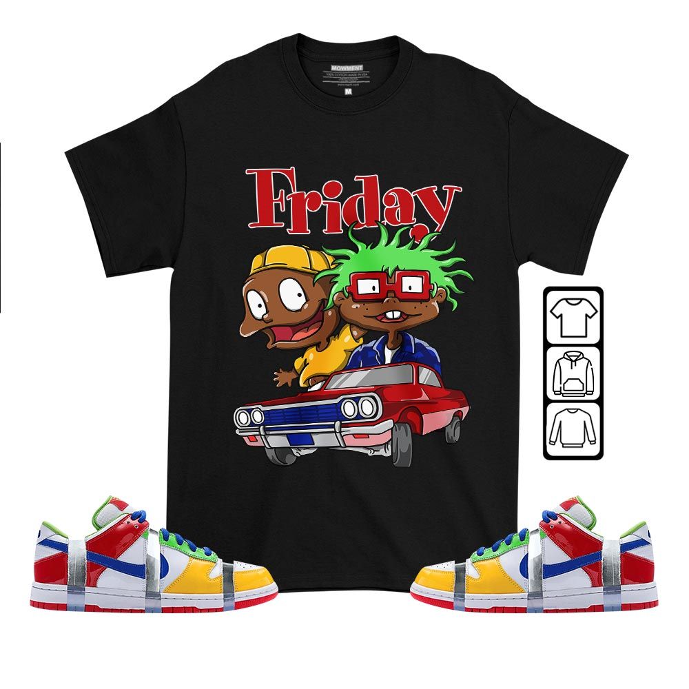 Friday Cartoon 90s Sneaker Shirt Match SB Dunk Low eBay, SB Dunk Low Sandy MKO T-Shirt