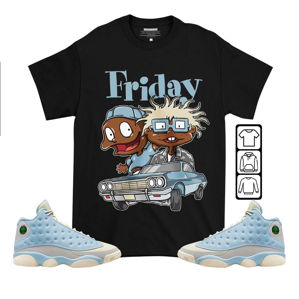 Friday Cartoon 90s Sneaker Shirt Match SoleFly 13s, Jordan 13 Retro SoleFly MKO T-Shirt Friday Cartoon 90s Sneaker Shirt Match SoleFly 13s, Jordan 13 Retro SoleFly MKO T-Shirt