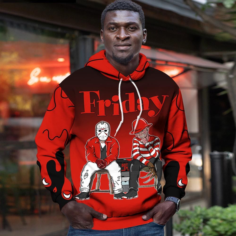 Friday Horror 03 Sneaker Shirt Match Retro Playoffs 13S, Jordan 13 Playoffs Hoodie Sweatshirt Tee All Over Print MKO Shirt Friday Horror 03 Sneaker Shirt Match Retro Playoffs 13S, Jordan 13 Playoffs Hoodie Sweatshirt Tee All Over Print MKO Shirt