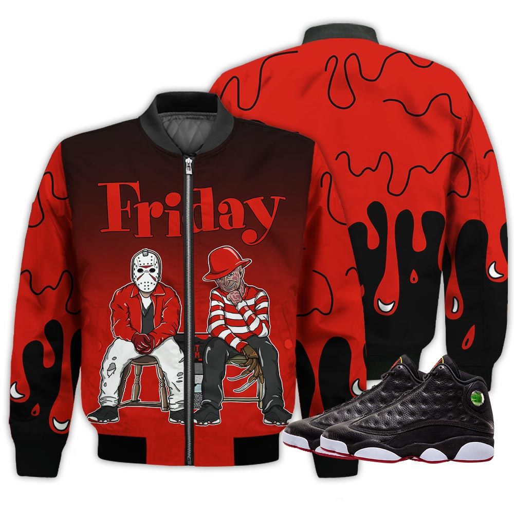Friday Horror 03 Sneaker Shirt Match Retro Playoffs 13S, Jordan 13 Playoffs Hoodie Sweatshirt Tee All Over Print MKO Shirt Friday Horror 03 Sneaker Shirt Match Retro Playoffs 13S, Jordan 13 Playoffs Hoodie Sweatshirt Tee All Over Print MKO Shirt