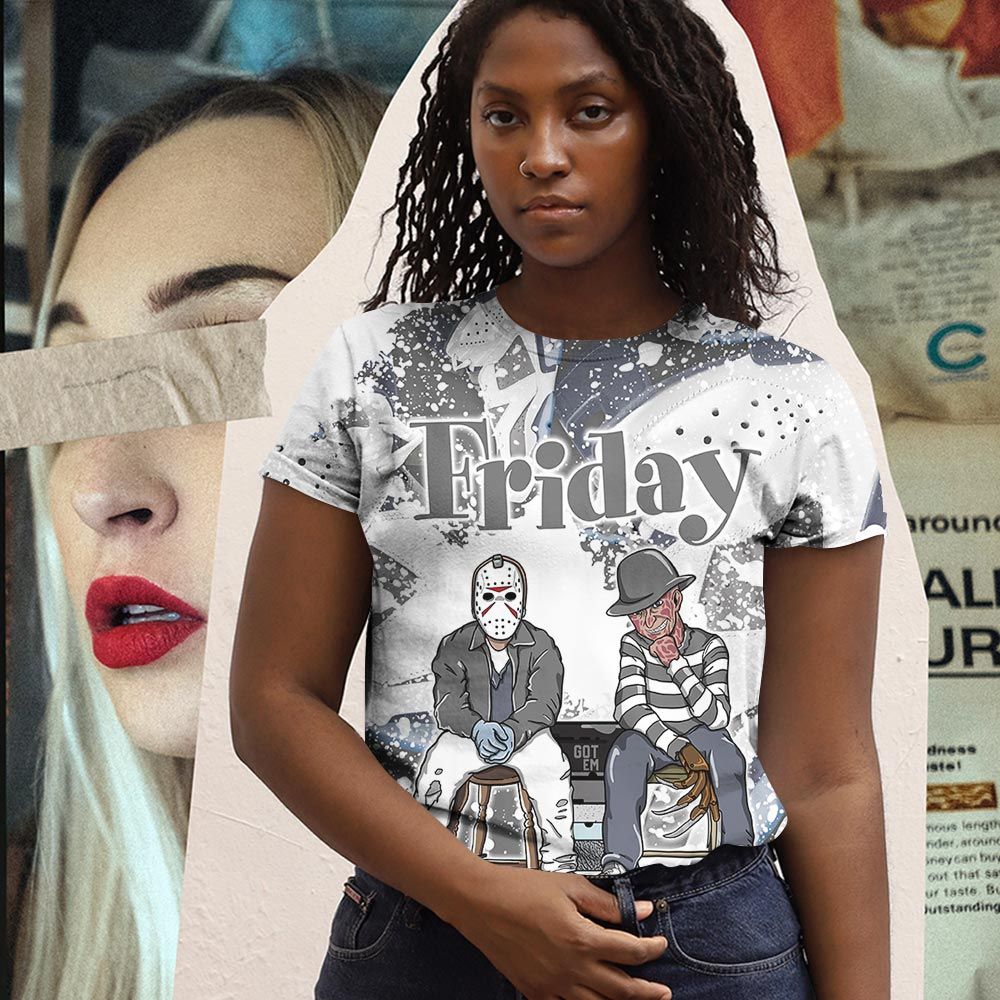 Friday Horror 04 Sneaker Shirt Match Retro Cool Grey 6S, Jordan 6 Cool Grey Hoodie Sweatshirt Tee All Over Print MKO Shirt Friday Horror 04 Sneaker Shirt Match Retro Cool Grey 6S, Jordan 6 Cool Grey Hoodie Sweatshirt Tee All Over Print MKO Shirt