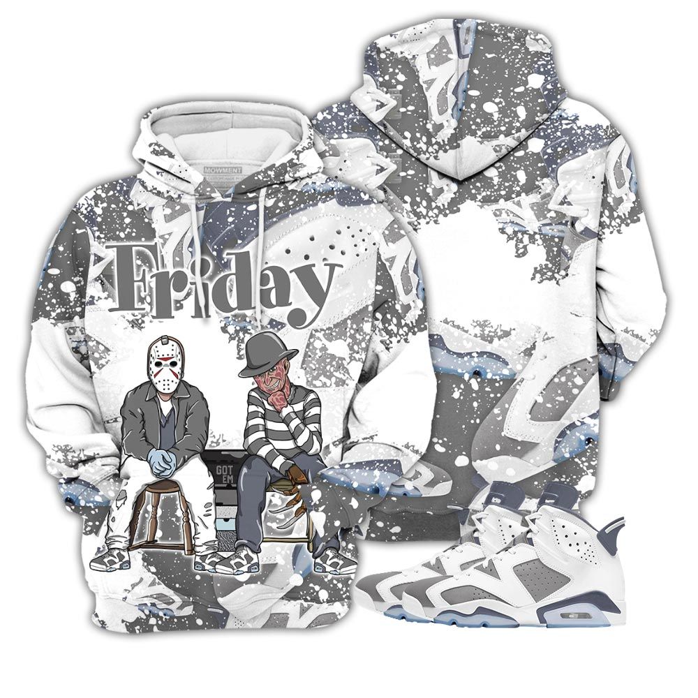 Friday Horror 04 Sneaker Shirt Match Retro Cool Grey 6S, Jordan 6 Cool Grey Hoodie Sweatshirt Tee All Over Print MKO Shirt Friday Horror 04 Sneaker Shirt Match Retro Cool Grey 6S, Jordan 6 Cool Grey Hoodie Sweatshirt Tee All Over Print MKO Shirt