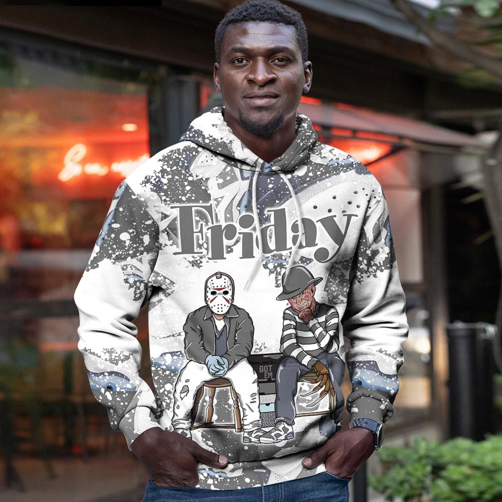 Friday Horror 04 Sneaker Shirt Match Retro Cool Grey 6S, Jordan 6 Cool Grey Hoodie Sweatshirt Tee All Over Print MKO Shirt Friday Horror 04 Sneaker Shirt Match Retro Cool Grey 6S, Jordan 6 Cool Grey Hoodie Sweatshirt Tee All Over Print MKO Shirt