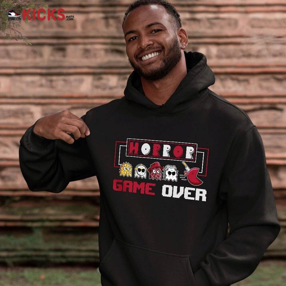 Friday Horror Pixer Sneaker Shirt Match Cardinal 7s, Jordan 7 Retro Cardinal MKO T-Shirt Friday Horror Pixer Sneaker Shirt Match Cardinal 7s, Jordan 7 Retro Cardinal MKO T-Shirt