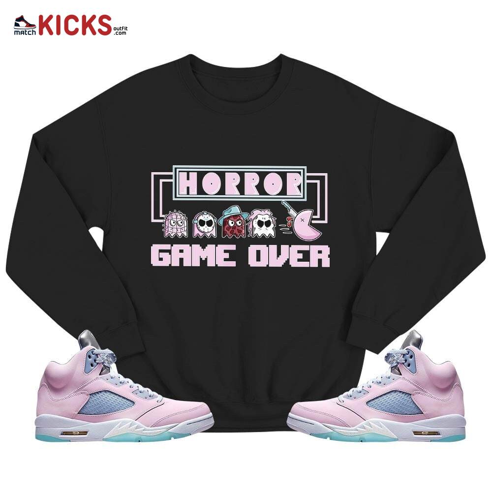 Friday Horror Pixer Sneaker Shirt Match Easter 5s, Jordan 5 Retro Easter MKO T-Shirt Friday Horror Pixer Sneaker Shirt Match Easter 5s, Jordan 5 Retro Easter MKO T-Shirt
