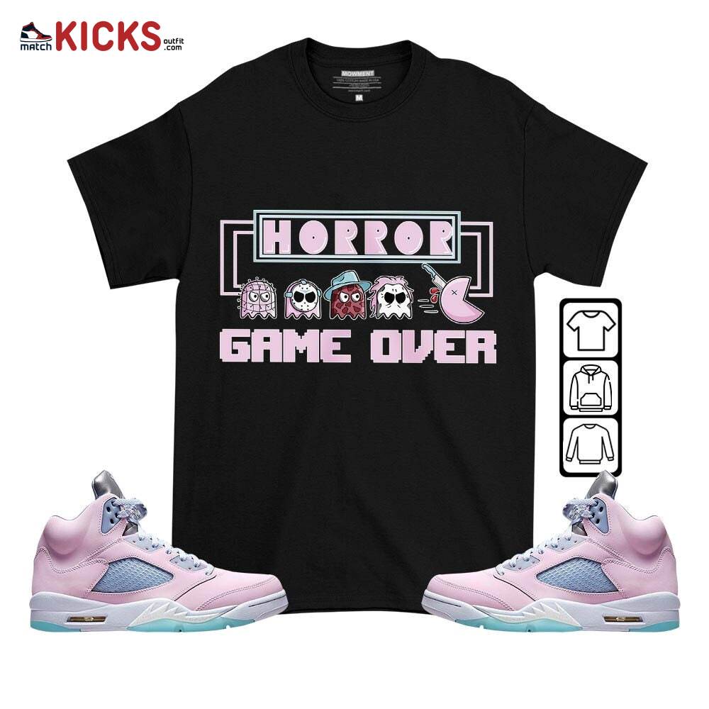Friday Horror Pixer Sneaker Shirt Match Easter 5s, Jordan 5 Retro Easter MKO T-Shirt Friday Horror Pixer Sneaker Shirt Match Easter 5s, Jordan 5 Retro Easter MKO T-Shirt