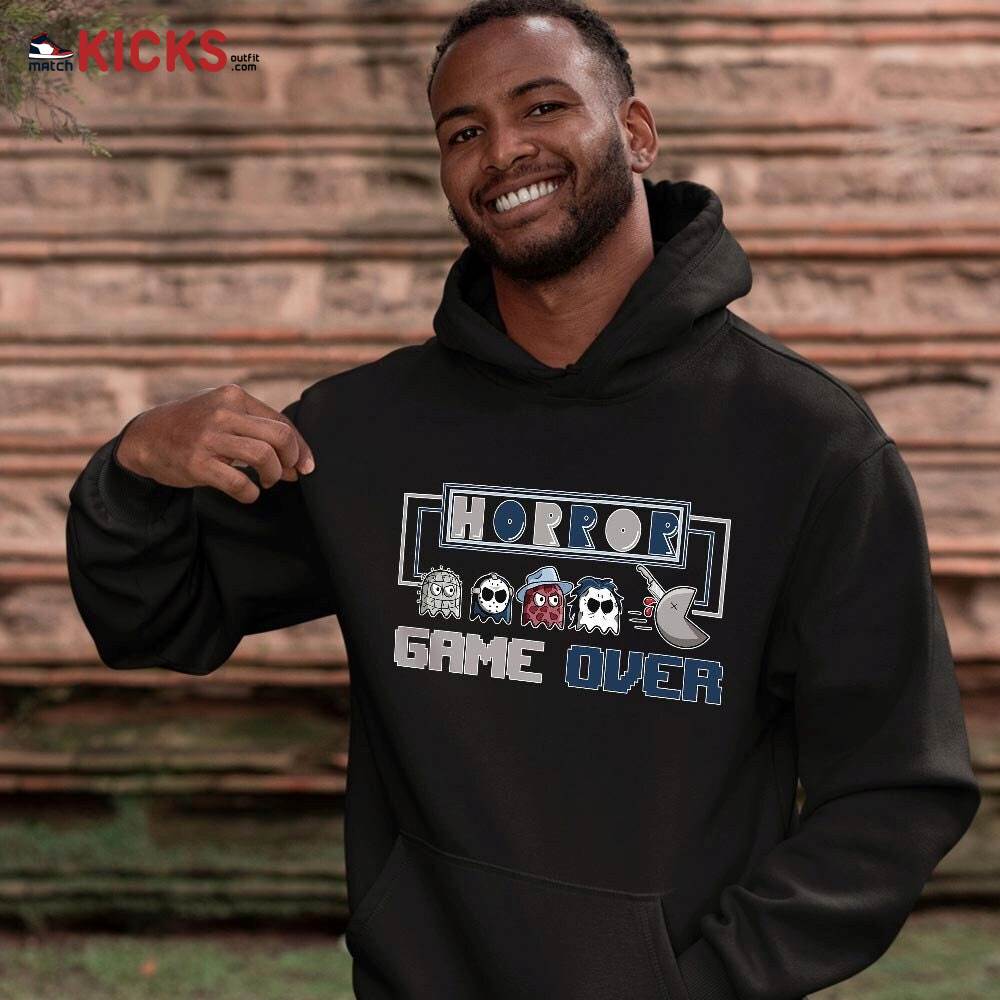 Friday Horror Pixer Sneaker Shirt Match Georgetown 6s, Jordan 6 Retro Georgetown MKO T-Shirt Friday Horror Pixer Sneaker Shirt Match Georgetown 6s, Jordan 6 Retro Georgetown MKO T-Shirt