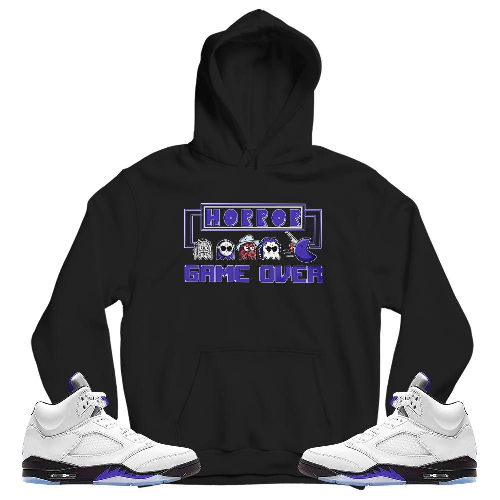 Friday Horror Pixer Sneaker Shirt Match Retro Concord 5s, Jordan 5 Retro Concord MKO T-Shirt