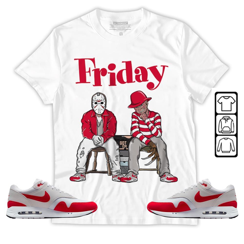 Friday Horror Sneaker Shirt Match Air Max 1 86 Big Bubble, Air Max 1 86 Big Bubble MKO T-Shirt Friday Horror Sneaker Shirt Match Air Max 1 86 Big Bubble, Air Max 1 86 Big Bubble MKO T-Shirt