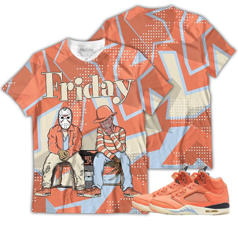 Friday Horror Sneaker Shirt Match Crimson Bliss 5S, Jordan 5 Dj Khaled Crimson Bliss Hoodie Sweatshirt Tee All Over Print MKO Shirt Friday Horror Sneaker Shirt Match Crimson Bliss 5S, Jordan 5 Dj Khaled Crimson Bliss Hoodie Sweatshirt Tee All Over Print MKO Shirt
