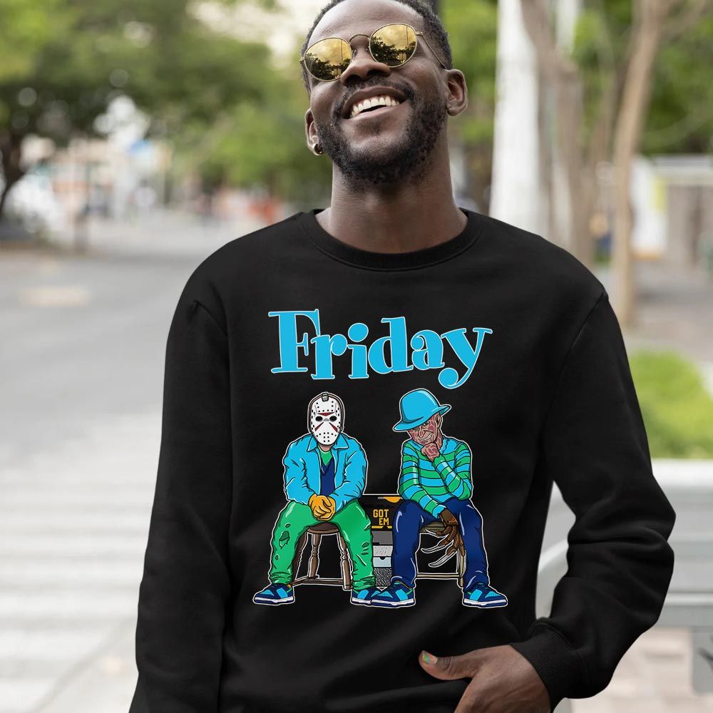 Friday Horror Sneaker Shirt Match Dunk Low GS Kyrie, Dunk Low GS Electric Algae MKO T-Shirt Friday Horror Sneaker Shirt Match Dunk Low GS Kyrie, Dunk Low GS Electric Algae MKO T-Shirt