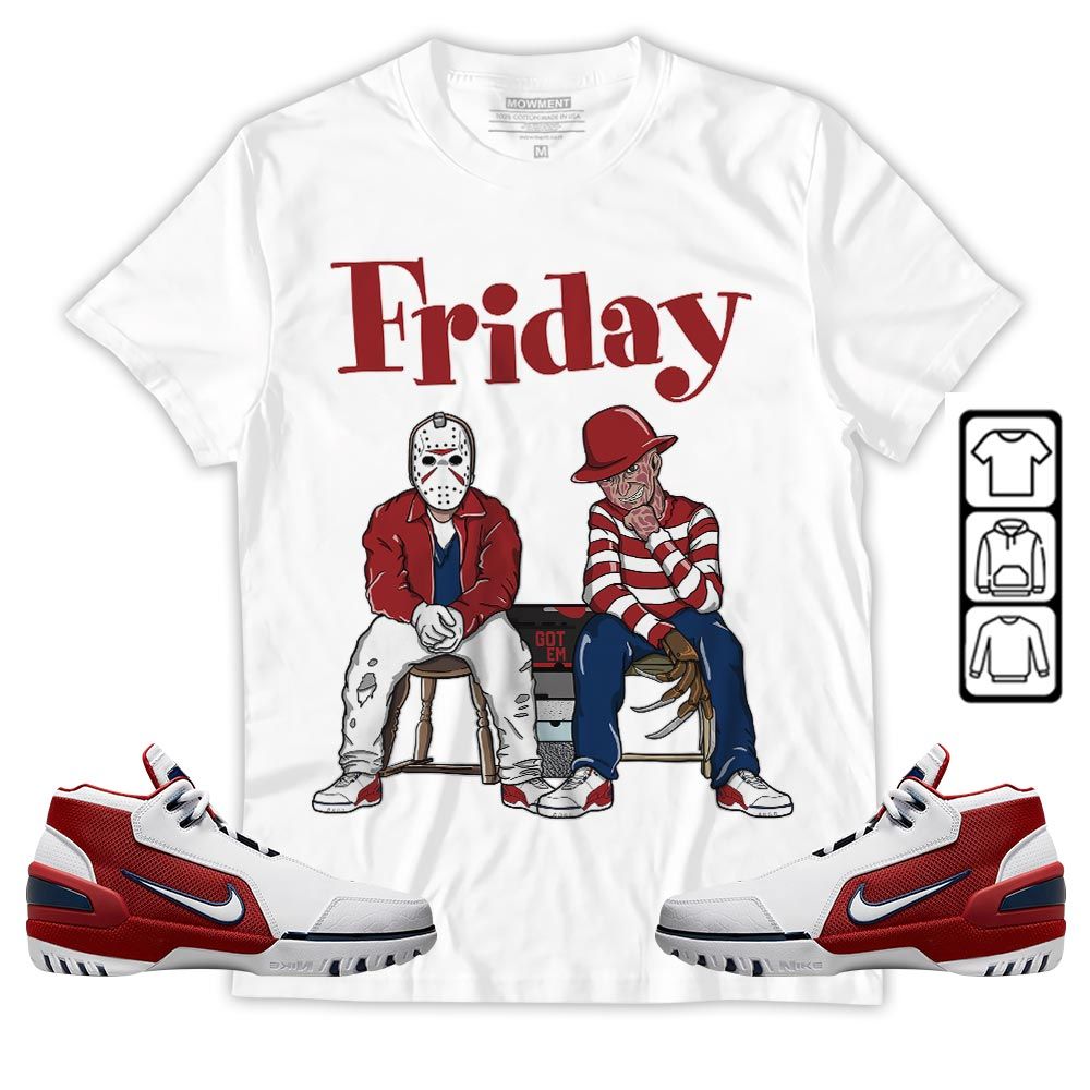 Friday Horror Sneaker Shirt Match Generation First Game, Air Zoom Generation First Game MKO T-Shirt Friday Horror Sneaker Shirt Match Generation First Game, Air Zoom Generation First Game MKO T-Shirt