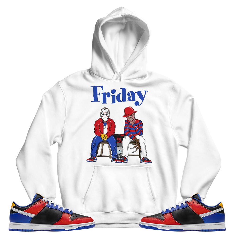 Friday Horror Sneaker Shirt Match Low TSU Tiger, Dunk Low TSU Tiger MKO T-Shirt Friday Horror Sneaker Shirt Match Low TSU Tiger, Dunk Low TSU Tiger MKO T-Shirt
